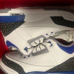 Air Jordan 3 Racer Blue Edition 5.5Y